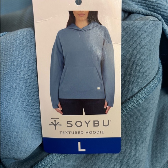 Soybu Blue Oversized Long Sleeve Hoodie 💙 - Picture 5 of 9